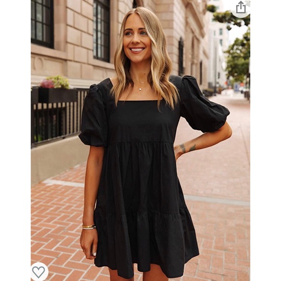 The Drop Dresses & Skirts - The Drop - Puff Sleeve Mini Dress